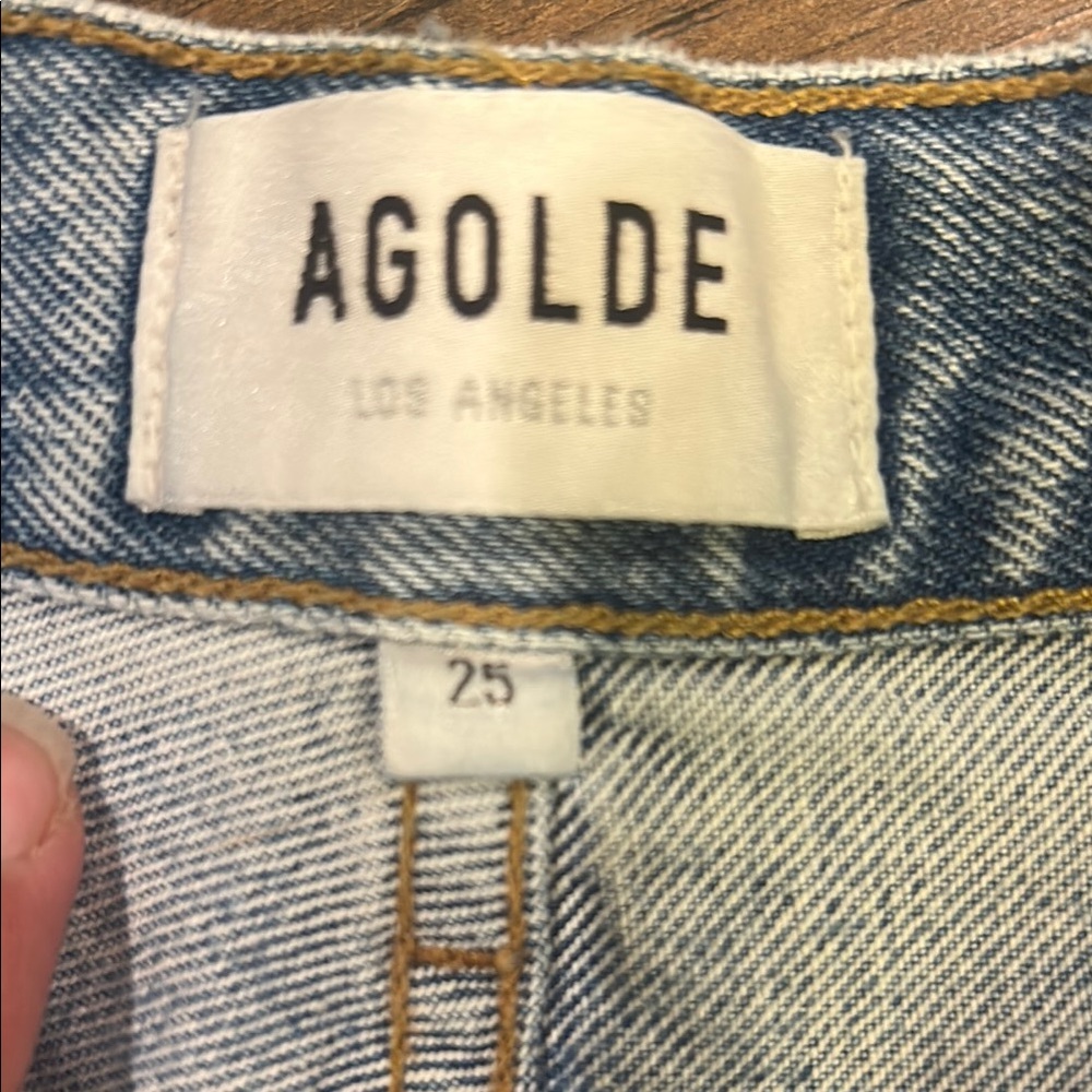 A Golde Light Blue Jeans 26 - Picture 3 of 7
